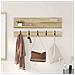 Appendiabiti a muro rovere sonoma 90 x 15 x 36 cm - Foto miniatura 4
