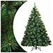 Albero di Natale Artificiale con Rami Pieghevoli Verde 210 cm - Foto miniatura 1