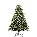 Albero di Natale Artificiale a Cerniera con 300 LED 240 cm - Foto miniatura 3