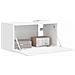 Mobile TV da parete Bianco 60 x 31 x 29.5 cm Legno multistrato - Foto miniatura 3