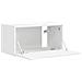 Mobile TV da parete Bianco 60 x 31 x 29.5 cm Legno multistrato - Foto miniatura 5