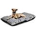120x80 cm PRESTIGE Letto per cani impermeabile Ossa nere - Foto miniatura 1