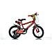 Sch Cars 16'' - Bicicletta Per Bambini (5-7 Anni), Ruote 16'', Telaio Acciao, Con Accessori - Colore Rosso - Foto miniatura 1
