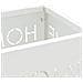Supporto per Ombrellone Bianco 15.5 x 15.5 x 49 cm Metallo - Foto miniatura 5