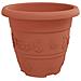 Vasi per Piante 6 pcs Rosso Mattone Ø 26 x 21.5 cm Plastica - Foto miniatura 6
