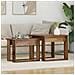 Set di Tavolini da Caffè 2 pcs Legno vecchio Legno multistrato - Foto miniatura 2