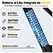 Bicicletta Elettrica 26 Pollici E-bike 250w Batteria 36v10ah Autononomia 25-50km Gt300 City Bike Nero - Foto miniatura 2