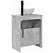 Mobile da bagno con lavabo Grigio Cemento 54 x 35 x 83 cm - Foto miniatura 5