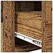 Comodini 2 pcs Legno antico 40 x 30 x 60 cm - Foto miniatura 7