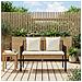 Panchine da esterno 2 -Seater 116 x 56 x 75 cm polyrattan - Foto miniatura 2