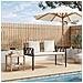Panchine da esterno 2 -Seater 116 x 56 x 75 cm polyrattan - Foto miniatura 3