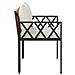 Panchine da esterno 2 -Seater 116 x 56 x 75 cm polyrattan - Foto miniatura 6