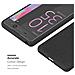 Custodia Compatibile Con Sony Xperia Xa In Frost Nero - Coperchio Protettivo In Silicone Tpu Flessibile - Foto miniatura 10