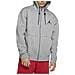 Felpa Da Uomo Con Cappuccio E Full Zip Jumpman Air Grigia Taglia Xxl Codice Ck6679-091 - Foto miniatura 3