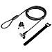 NBS012 cavo di sicurezza Nero, Argento - Foto miniatura 1