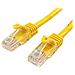 Cavo di Rete da 5m Giallo Cat5e Ethernet RJ45 Antigroviglio - Cavo Patch Snagless - Foto miniatura 1