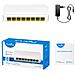 Switch 8p 10/100mbps 5p Fasteth Plastic Case Max 0.9w Unmanaged - Foto miniatura 4