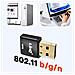 Chiave Usb Wi-fi 300 Mbps Adattatore Di Rete Ultra-compatto Nero Linq - Foto miniatura 4