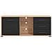 Ellie - Porta Tv Un Anta Tre Cassetti Moderno Minimal In Legno - Foto miniatura 4