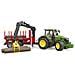Trak John Deere 7r350 Mit Rckeanhnger 4 Baumstme (03154) (03154) - Foto miniatura 2