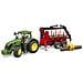 Trak John Deere 7r350 Mit Rckeanhnger 4 Baumstme (03154) (03154) - Foto miniatura 1