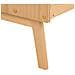 Letto Singolo Legno Chiaro 90 X 200 Cm Bonnac - Foto miniatura 5