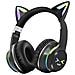 Cuffie Bluetooth Orecchie Di Gatto Luminose - Foto miniatura 1