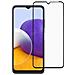 Full Cover 2.5d Glass For Samung Galaxy A22 4g (a225f) Anti-static / Japan Glue Black - Foto miniatura 1
