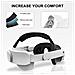 Fascia Per La Testa Regolabile Per Visori Vr White - Foto miniatura 5