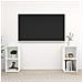 Mobili Porta Tv 2 Pz Bianco 72x35x36,5 Cm In Legno Multistrato - Foto miniatura 8