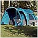 Tenda Familiare per 6 Persone Blu Impermeabile - Foto miniatura 1