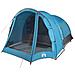 Tenda Familiare per 6 Persone Blu Impermeabile - Foto miniatura 4