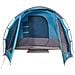 Tenda Familiare per 6 Persone Blu Impermeabile - Foto miniatura 5