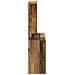 Scrivania Marrone Legno Antico Legno Massello di Recupero Media - Foto miniatura 6