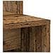 Scrivania Marrone Legno Antico Legno Massello di Recupero Media - Foto miniatura 8