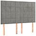 Giroletto a Molle con Materasso Grigio Chiaro 140x200cm Velluto - Foto miniatura 6