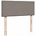 Giroletto a Molle con Materasso Tortora 120x190 cm in Tessuto - Foto miniatura 7