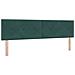 Letto con Rete a Molle e Materasso Verde Scuro Super King in Velluto - Foto miniatura 7
