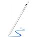 Stilo Bluetooth Per Ipad Pro Fissaggio Magnetico Con Porta Usb C Autonomia 9h, Bianco - Foto miniatura 1
