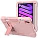 Custodia Per Ipad Mini 6 8,3” Con Supporto E Alloggiamento Per Stilo Rosa - Foto miniatura 2