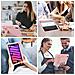 Custodia Per Ipad Mini 6 8,3” Con Supporto E Alloggiamento Per Stilo Rosa - Foto miniatura 3