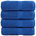 Asciugamani Ospiti SOLUND 4 pz Blu 30x50 cm 600gsm - Foto miniatura 1