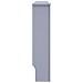 Copertura per radiatori 2 pcs Grigio 172 x 19 x 81.5 cm - Foto miniatura 6