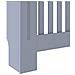 Copertura per radiatori 2 pcs Grigio 172 x 19 x 81.5 cm - Foto miniatura 8