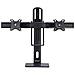 Supporto da Tavolo per Due Monitor- Staffa con barra trasversale per 2 Schermi da 27" VESA 75x75/100x100, altezza regolabile, portata 6 kg per Display - Foto miniatura 4