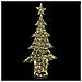 Albero di Natale con 240 LED Bianco caldo 180 cm PET - Foto miniatura 3