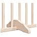 Cancello per Cani Pieghevole 6 Pannelli 480 cm Legno di Pioppo - Foto miniatura 8