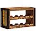 Portabottiglie 100 x 45 x 33 cm Legno massello riciclato - Foto miniatura 1