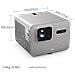 TK705i Proiettore a raggio standard 3000 ANSI lumen DLP UHD 4K (3840x2160) Grigio - Foto miniatura 2