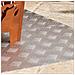 Dischi Quadrati 2 pcs Argento 100 x 50 cm Alluminio - Foto miniatura 2